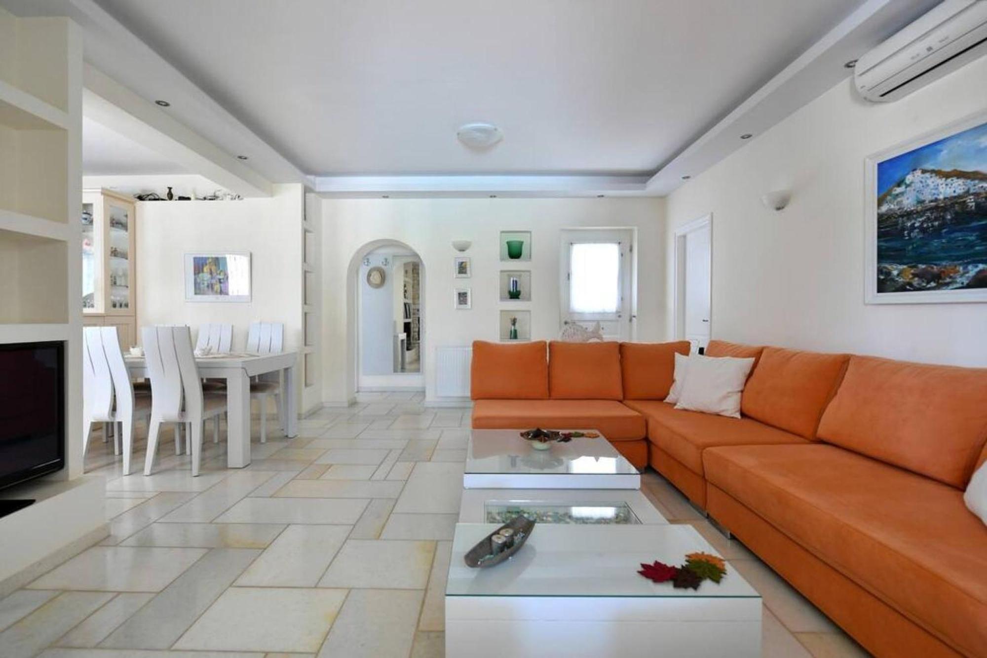 Villa Dionysos In Aliki Bagian luar foto