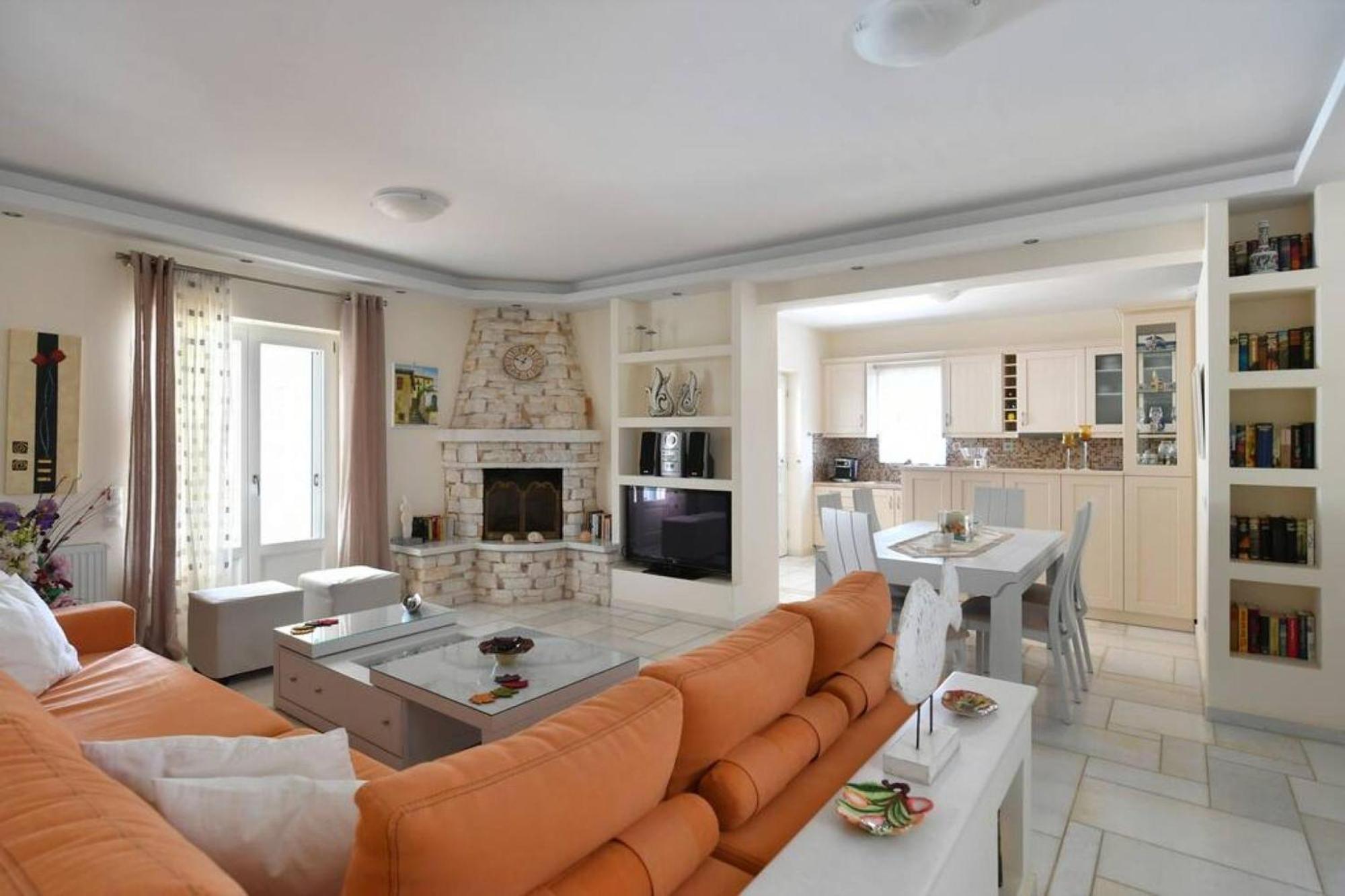Villa Dionysos In Aliki Bagian luar foto