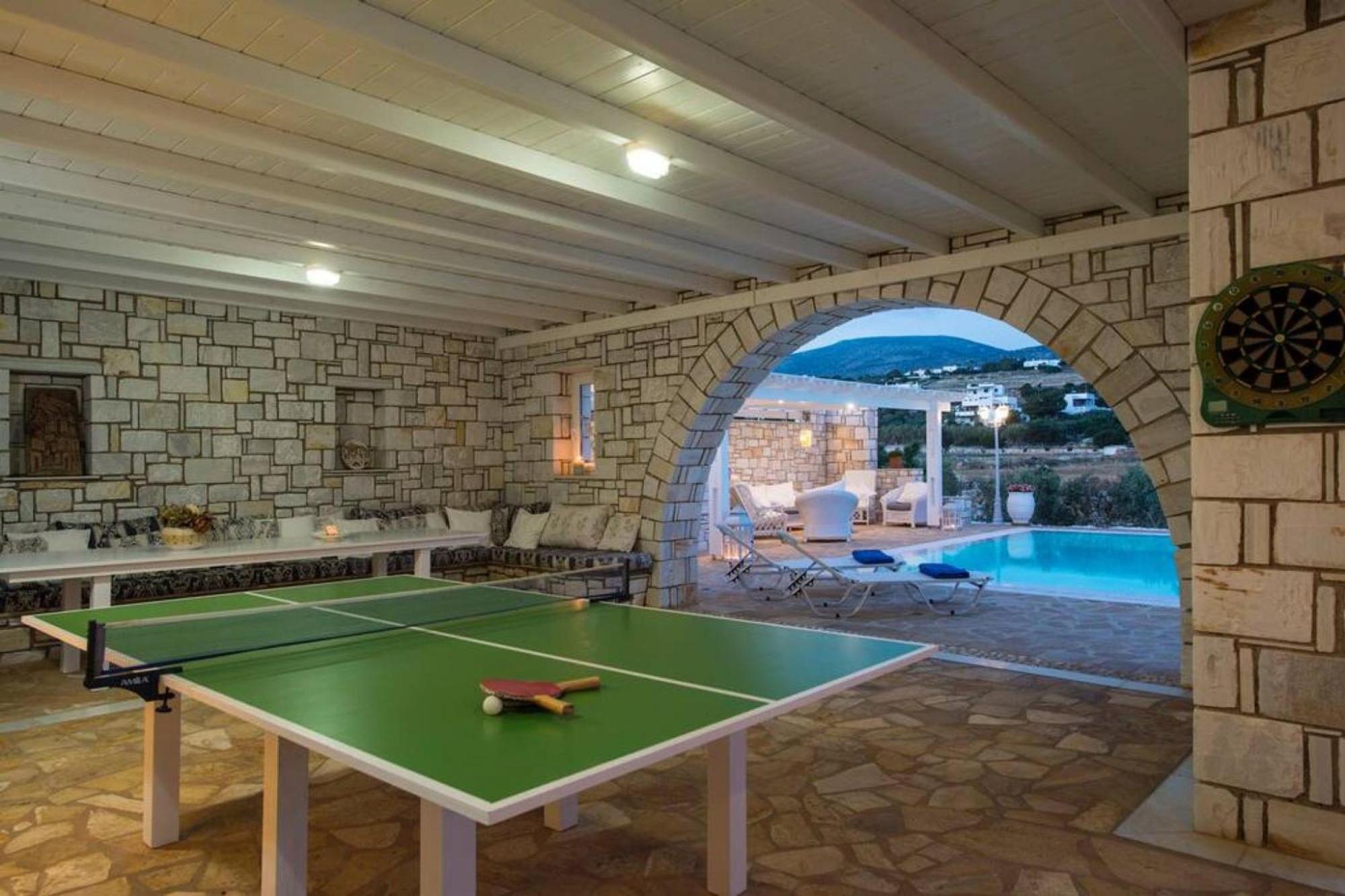 Villa Dionysos In Aliki Bagian luar foto