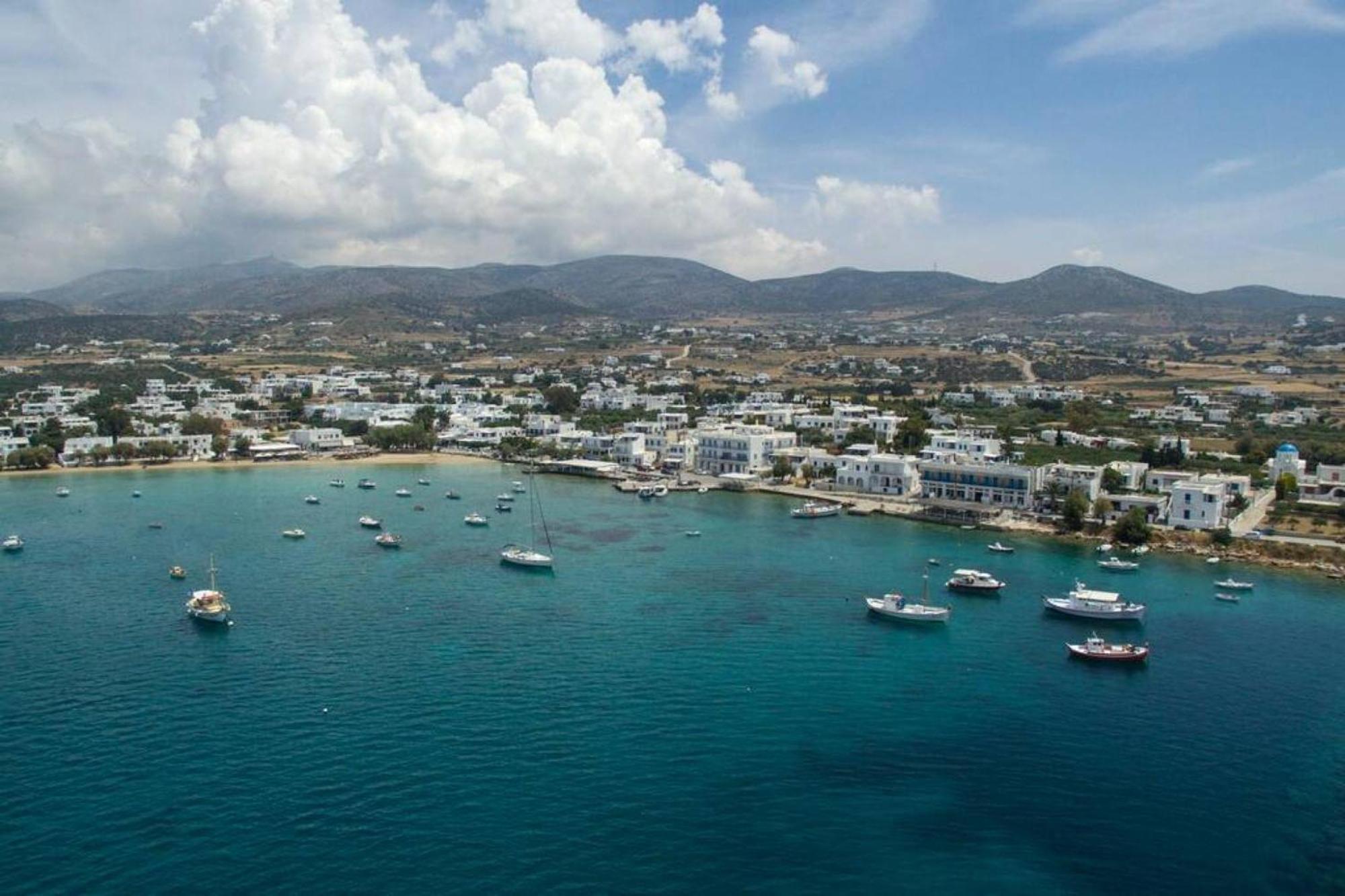 Villa Dionysos In Aliki Bagian luar foto